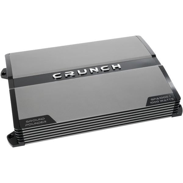 CRUNCH GPA1000.1 Ground Pounder Monoblock Class AB Amp (1,000 Watts)