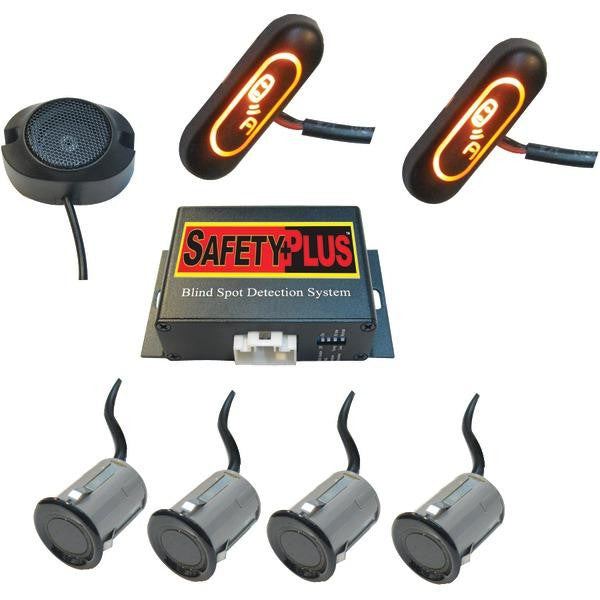 Crimestopper Bsd-754 Safetyplus(tm) Universal Front & Rear Blind-spot Detection System