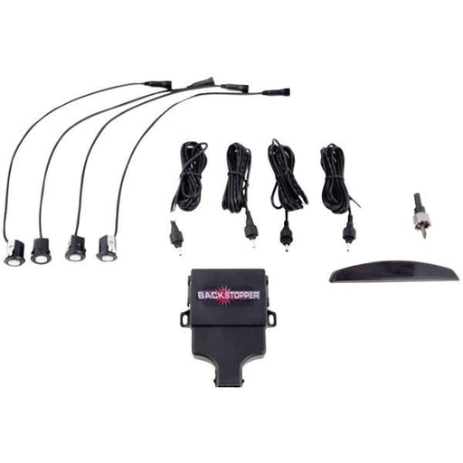 CRIMESTOPPER CA-5014.MATT.2 Backstopper(TM) Rear Parking-Assist System with Mini LED Display & Matte Sensors