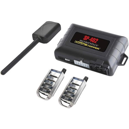 Crimestopper Sp-402 1-way Combo Alarm, Keyless Entry & Remote Start System