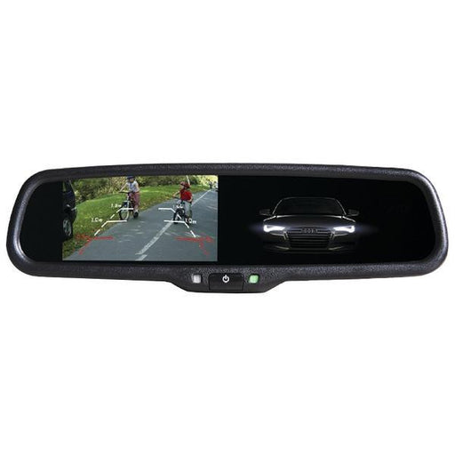 CRIMESTOPPER SV-9161 OEM Replacement-Style Mirror with 4.3" Screen & Auto Dimming