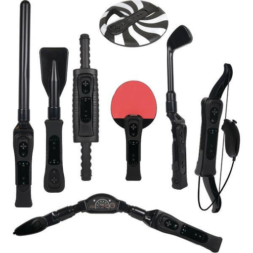 Cta Wi-8srb Nintendo Wii(r)8-in-1 Sports Pack For Wii Sport Resort(tm) (black)