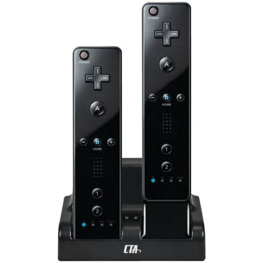 Cta Wi-ddcb Nintendo Wii(r) Dual Charge Station (black)