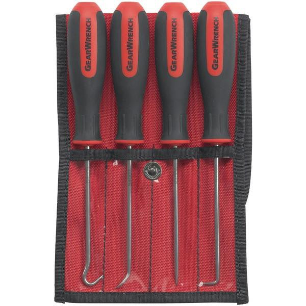 Gearwrench 84040 4-piece Mini Hook & Pick Set