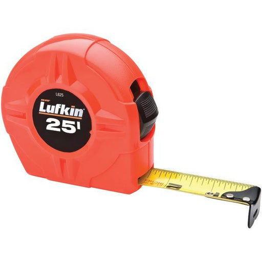 Lufkin L625 1" X 25ft Hi-viz(r) Orange Power Return Tape Measure