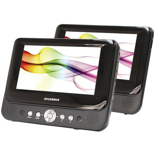 SYLVANIA SDVD8737A 7" Dual-Screen Portable DVD Player