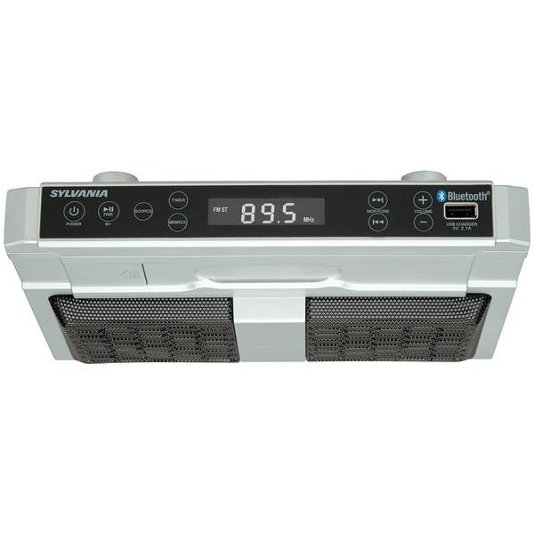 SYLVANIA SKCR2810BT Bluetooth(R) Undercounter Kitchen Radio