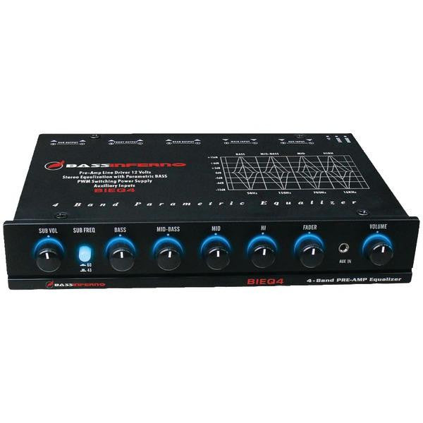 Db Bass Inferno Bieq4 4-band Equalizer