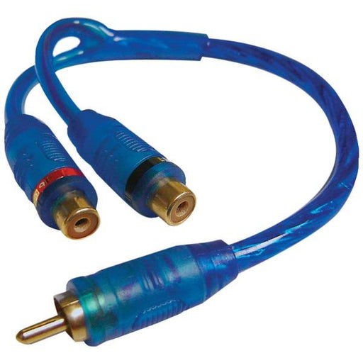 Db Link Cly2fz Double-shielded Competition Series Rca Y-adapter (2 Female - 1 Male)