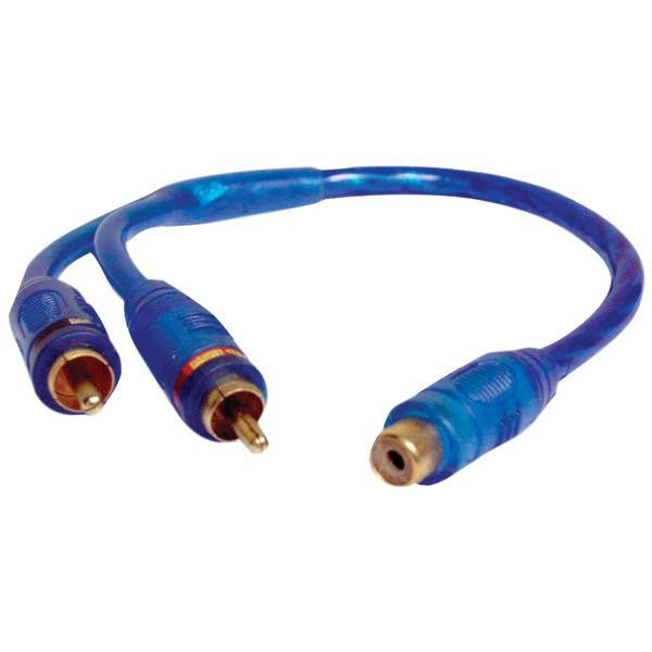 Db Link Cly2mz Double-shielded Competition Series Rca Y-adapter (2 Male - 1 Female)