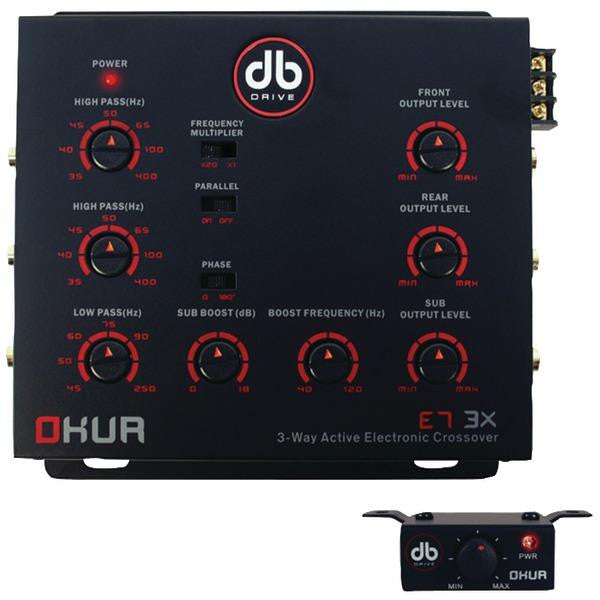 Db Drive E7 3x Okur(r) Series 3-way Electronic Crossover