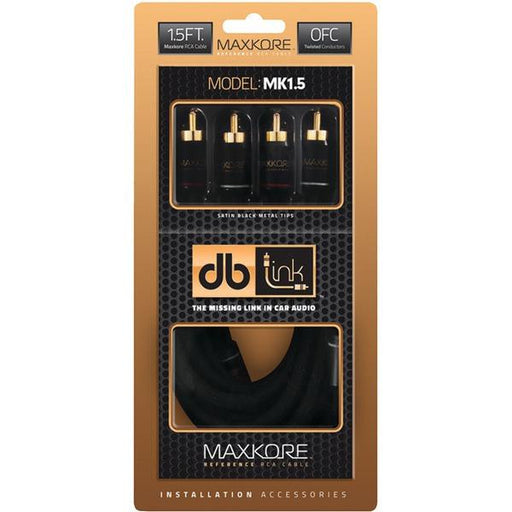 Db Link Mk1.5 100% Copper Rca Maxkore(tm) Rca Adapter (1.5ft)