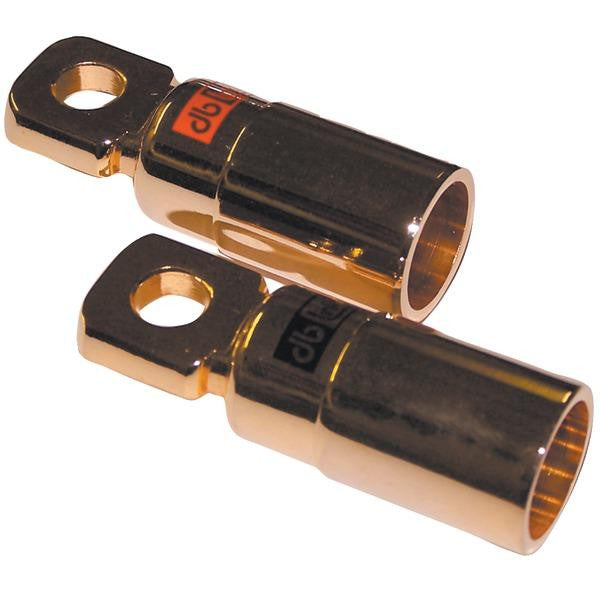 Db Link Rtg8 Gold Ring Terminals, 2 Pk (8 Gauge)