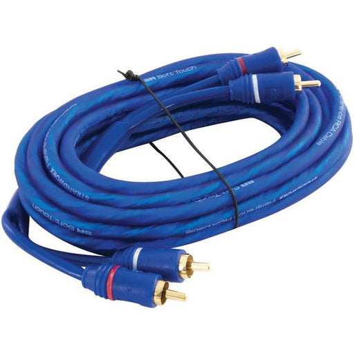 Db Link Sr15 Soft Touch Triple Shielded Blue Strandworx(tm) Rca Adapter (15ft)