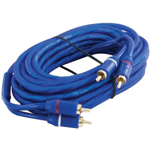 Db Link Sr20 Soft Touch Triple Shielded Blue Strandworx(tm) Rca Adapter (20ft)