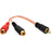 Db Link Xly2fz X-series Rca Y-adapter (2 Female - 1 Male)