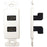 Datacomm Electronics 20-4502-wh D Cor Wall Plate Insert With 90  Dual Hdmi(r) Connector