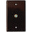 Datacomm Electronics 32-2024-br 2.4ghz Coaxial Wall Plate (brown)