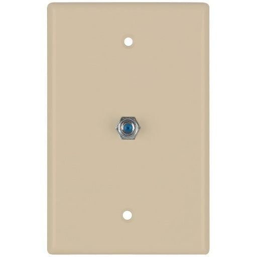 Datacomm Electronics 32-2024-iv 2.4ghz Coaxial Wall Plate (ivory)