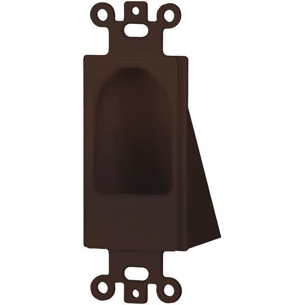 DATACOMM ELECTRONICS 45-0004-BR Reverse Nose D?cor Insert (Brown)