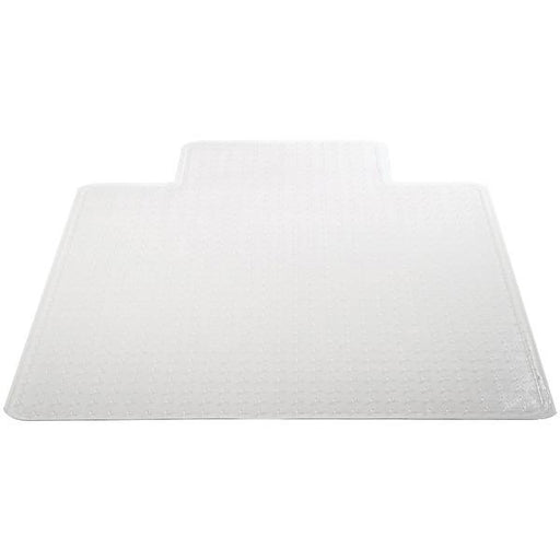 DEFLECTO CM14233COM Chair Mat with Lip for Carpets (45" x 53", Medium Pile)