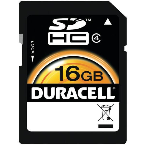 Duracell Du-sd1016g-r Class 10 Sd(tm) Card (16gb)