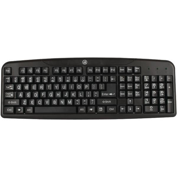 DIGITAL INNOVATIONS 4250400 Easy-View Keyboard