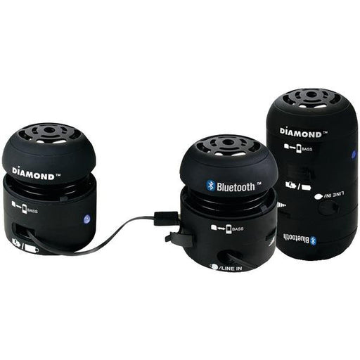 Diamond Mspbt200b Mini Rocker Bluetooth(r) Speaker (black)