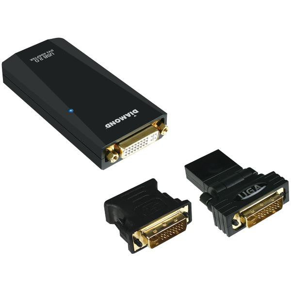 Diamond Bvu195 Usb 2.0 External Video Display Adapter