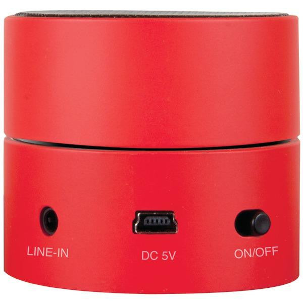 Isound Isound-5260 Fire Mini Wired Rechargeable Portable Speaker (red)