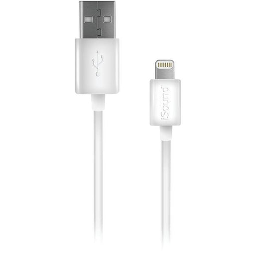 Isound Isound-5910 Charge-sync Cable With Lightning(tm) Connector, 4ft (white)