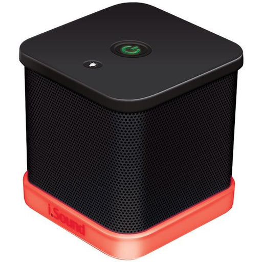 Isound Isound-6205 Iglowsound Cube Wired Portable Speaker (black)