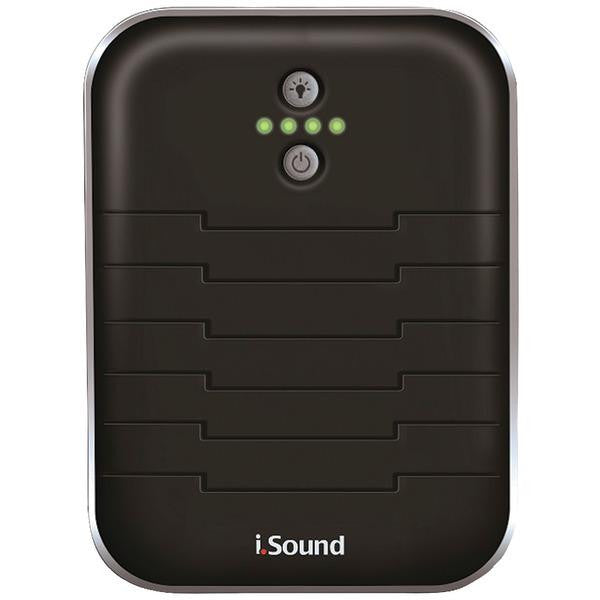 Isound Isound-6338 Portable Power Battery With Built-in Cables & Flashlight (7,800mah)