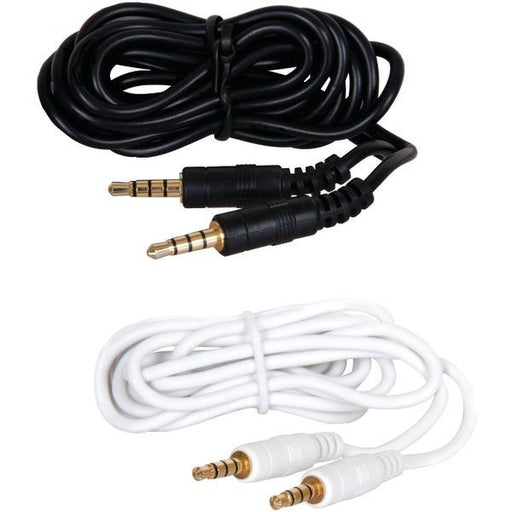 ISOUND ISOUND-6378 Twin 3.5mm Audio Cables, 5ft