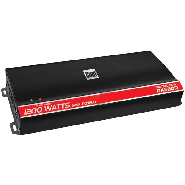 DUAL DA560D Digital Compact Series Class D Amp (5 Channels, 1,200 Watts )