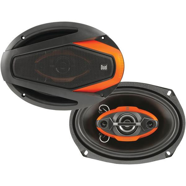 Dual Dls6940 Dls Series 4-way Speakers (6" X 9")