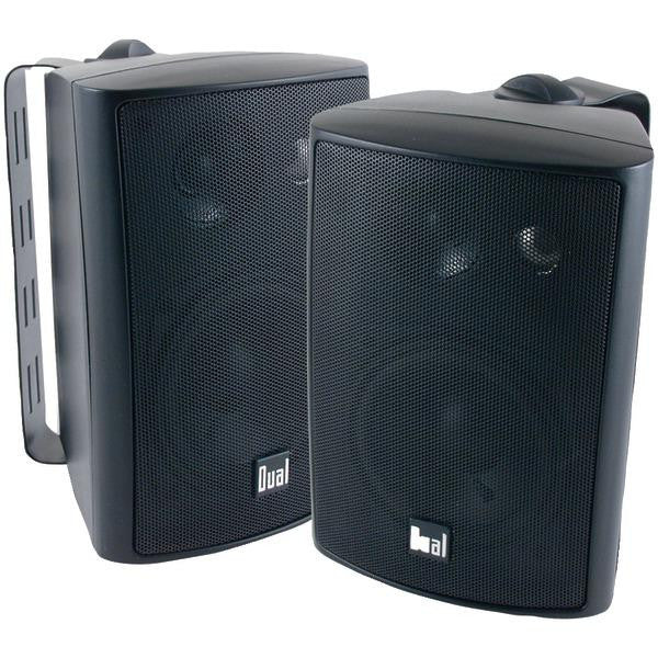 Dual Lu43pb 4" 3-way Indoor-outdoor Speaker (black)