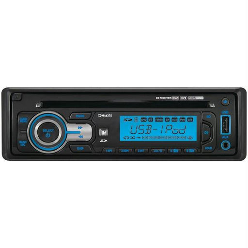 Dual Xdma6370 Single-din In-dash Cd Receiver With Ipod(r) Control