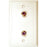 Eagle Aspen 500270 3ghz Wall Plate With Dual Connectors (rg6; Ivory)