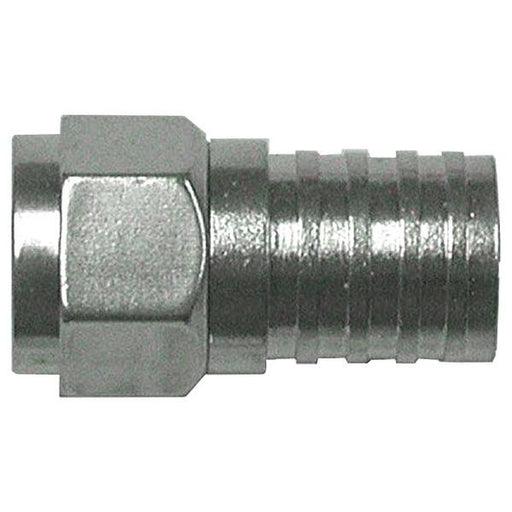 Eagle Aspen 500283 Rg6 Zinc-plated Connectors, 100 Pk