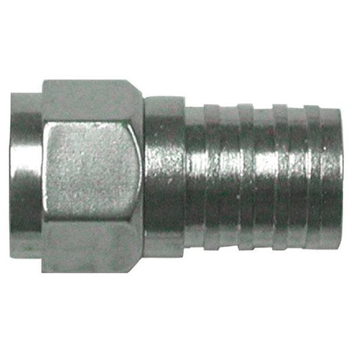 Eagle Aspen 500284 Standard Nickel Rg6 F-connectors, 100 Pk