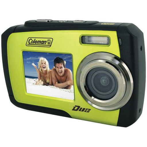 Coleman 2v7wp-g 14.0 Megapixel Duo Waterproof Dual Screen Digital Camera (green)