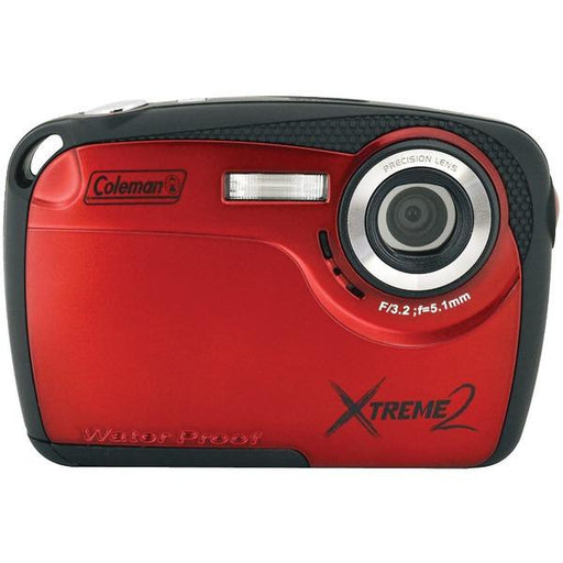 Coleman C12wp-r 16.0 Megapixel Xtreme2 Hd Waterproof Digital Camera (red)