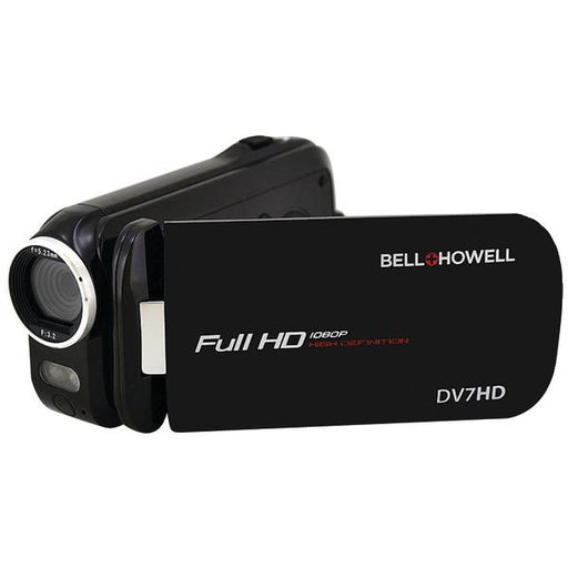 Bell+howell Dv7hd-bk 16.0 Megapixel Slice Ii Dv7hd Ultraslim 1080p Hd Camcorder (black)