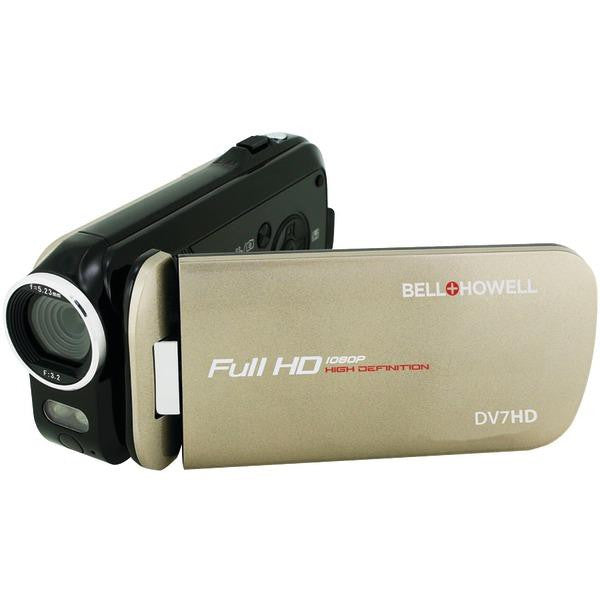 Bell+howell Dv7hd-c 16.0 Megapixel Slice Ii Dv7hd Ultraslim 1080p Hd Camcorder (champagne)