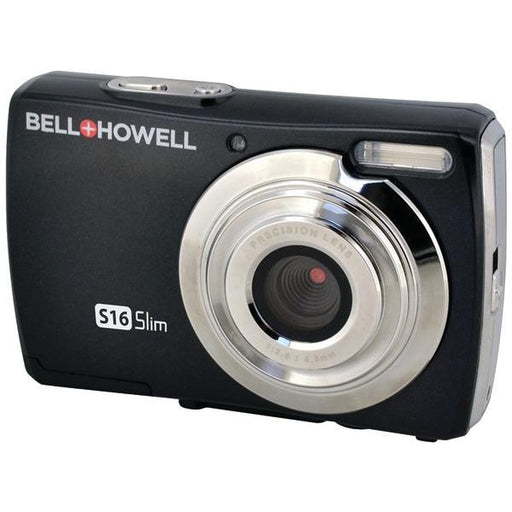 Bell+howell S16-bk 16.0 Megapixel S16 Slim Digital Camera (black)