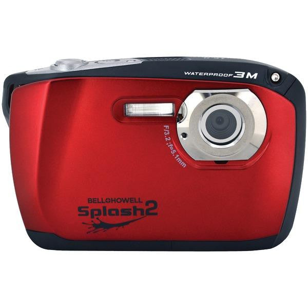 Bell+howell Wp16-r 16.0 Megapixel Wp16 Splash2 Hd Waterproof Digital Camera (red)