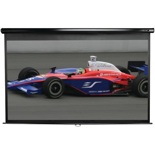 Elite Screens M100h 100" Manual B Series Projection Screen (16:9 Format; 49" X 87")