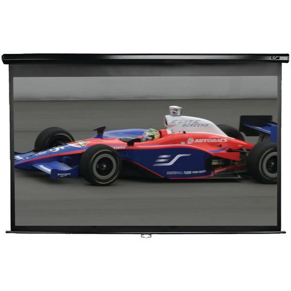 Elite Screens M120xwh2 Manual Series Pull-down Screen (120"; 58.8" X 104.6"; 16:9 Hdtv Format)