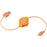 Retrak Etcablemicor Retractable Micro Usb Cable (orange)